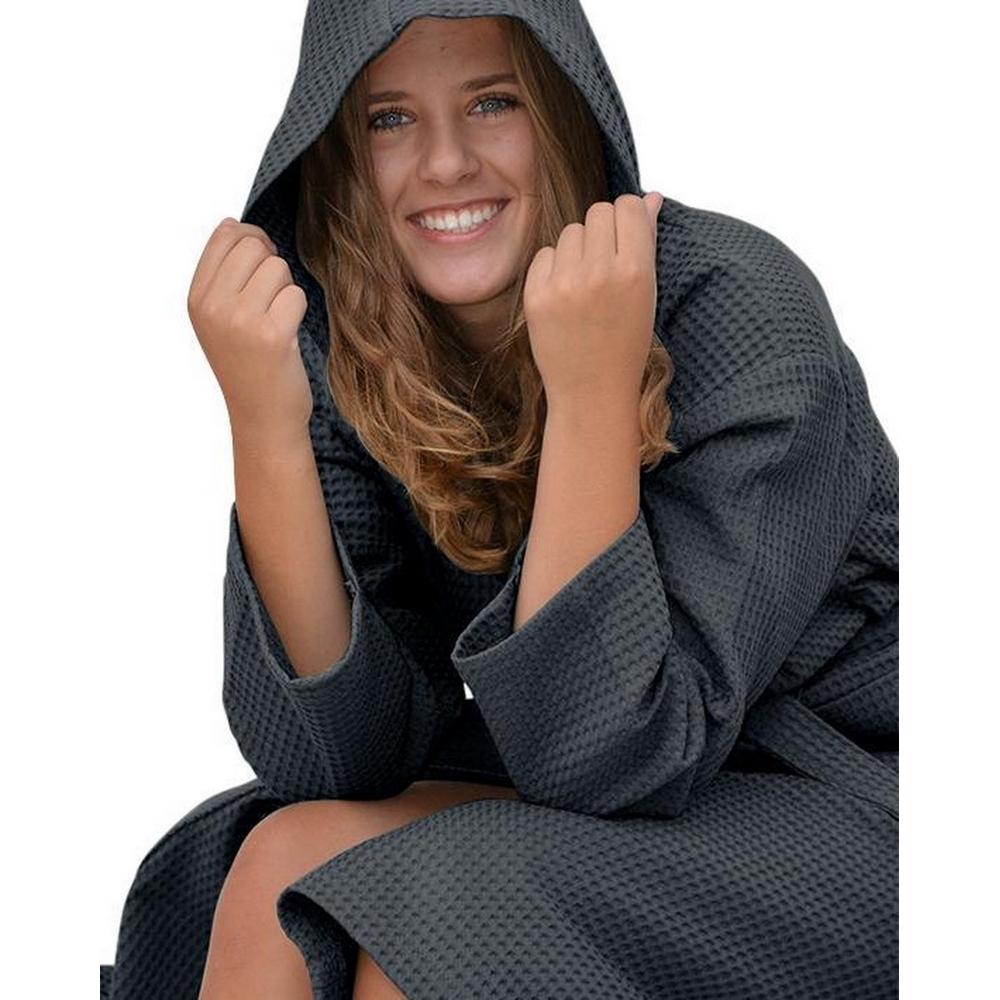 ARTG Womens/Ladies Robezz Waffle Hooded Dressing Gown