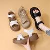 Thick-soled Roman Sandals Summer New Velcro Open-toed Soft-soled Not Tired Feet Wear Beach Sandals