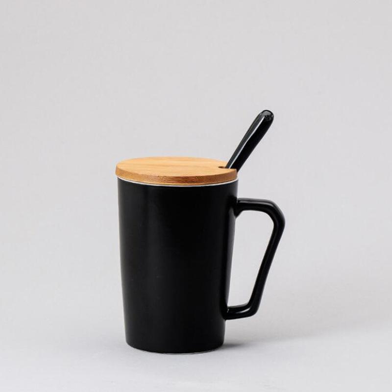 Simple and Creative Ceramic Mug No.  Cup Office Daily Water Cup Matte Single Cup