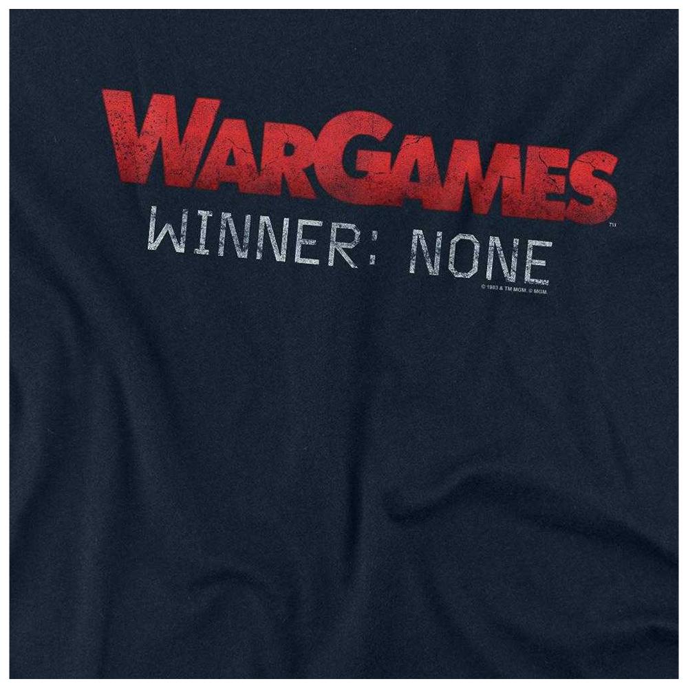 WarGames Unisex Adult No Winners Long-Sleeved T-Shirt