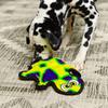 Outward Hound Dog Invincible Gecko Dog Toy Dog Toy Pet Toy (Outward Hound) (2 Squeakers) (Yellow/Green)
