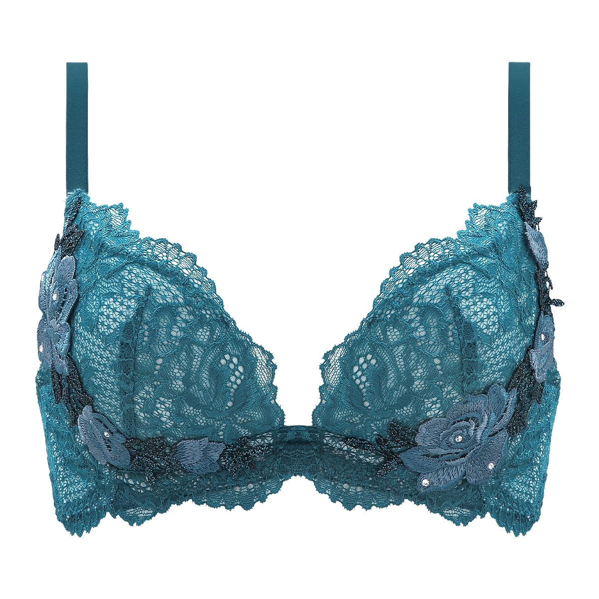 

Бюстгальтер с одним предметом [himico] L.cosciente L-образная косточка, декольте, BCDEF, (GR-зеленый, C65)