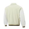 Li-Ning Minimalist Fleece Color-Block Polo Collar Loose Jacket Men Jackets AJDV405-1