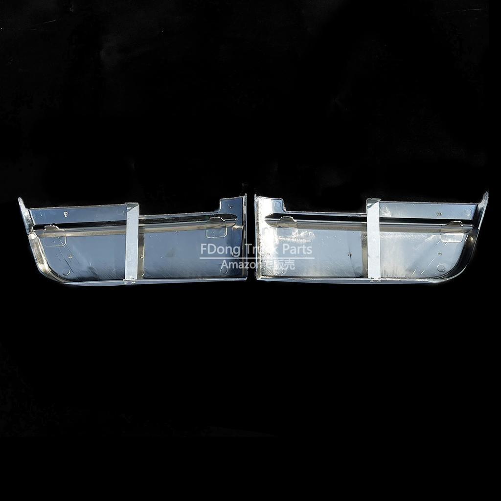 Isuzu 07 Elf Chrome Step Skirts for High Under Left and Right ABS Chrome Plated Car Parts Cab/Wide Cab, Garnish, Set,