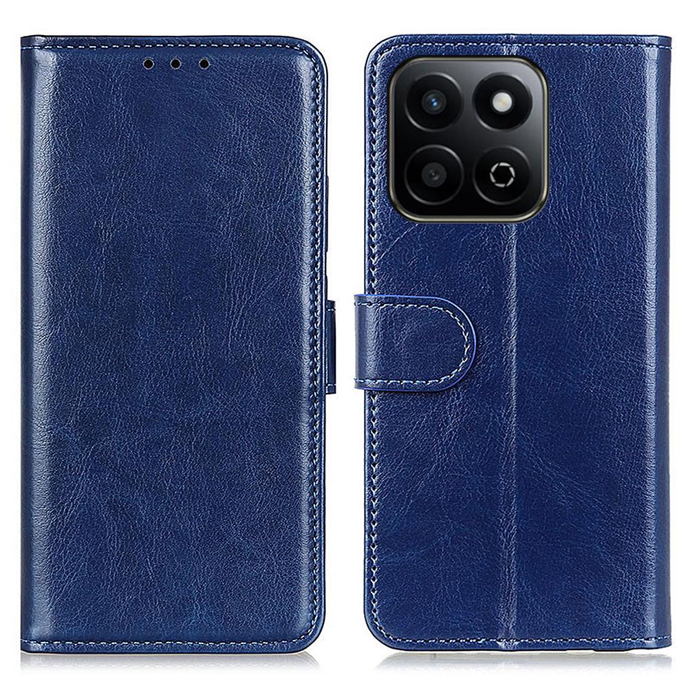 For Honor X7c 5G/X7c 4G/200 Smart 5G/Play 60 Plus 5G Case Crazy Horse Texture PU Leather Phone Stand Cover