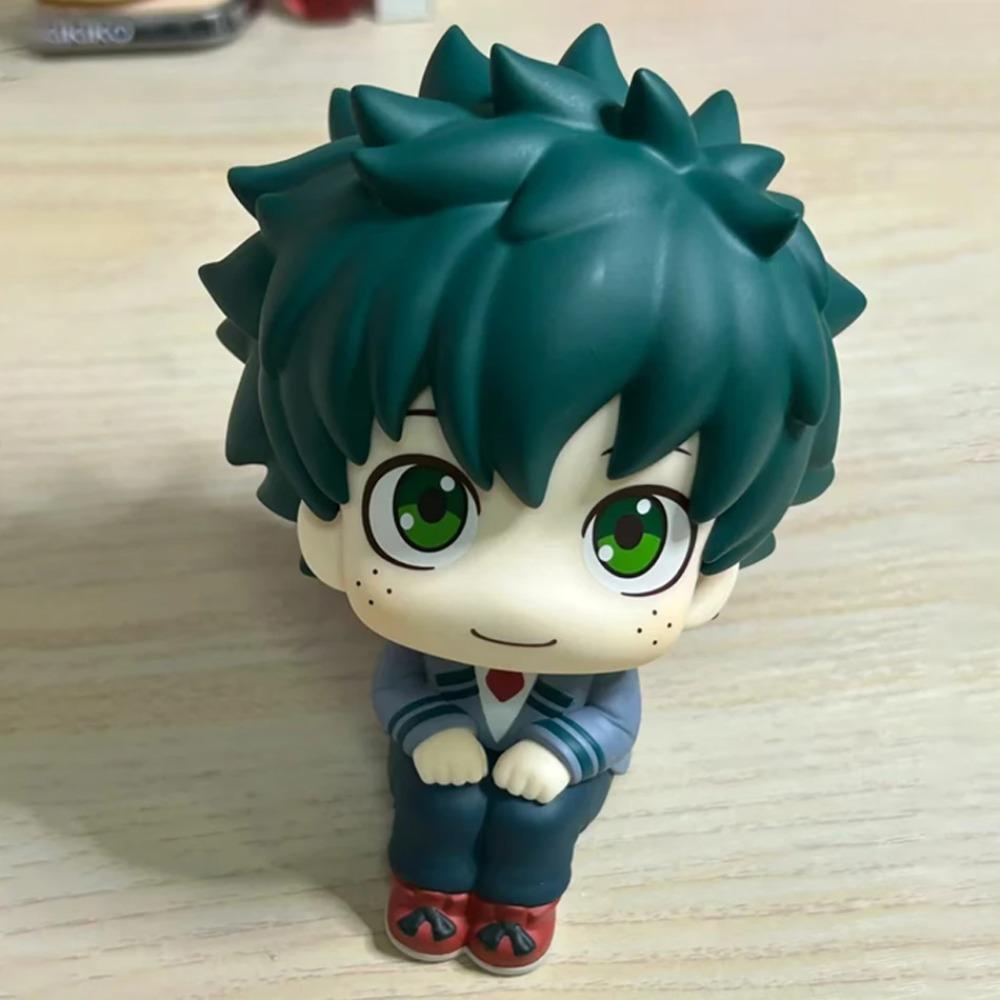 Figurine anime 10cm Boku no Hero Academia Midoriya Izuku Figurine d'action Bakugo Katsuki/Todoroki Shoto Statuette PVC Jouets de collection