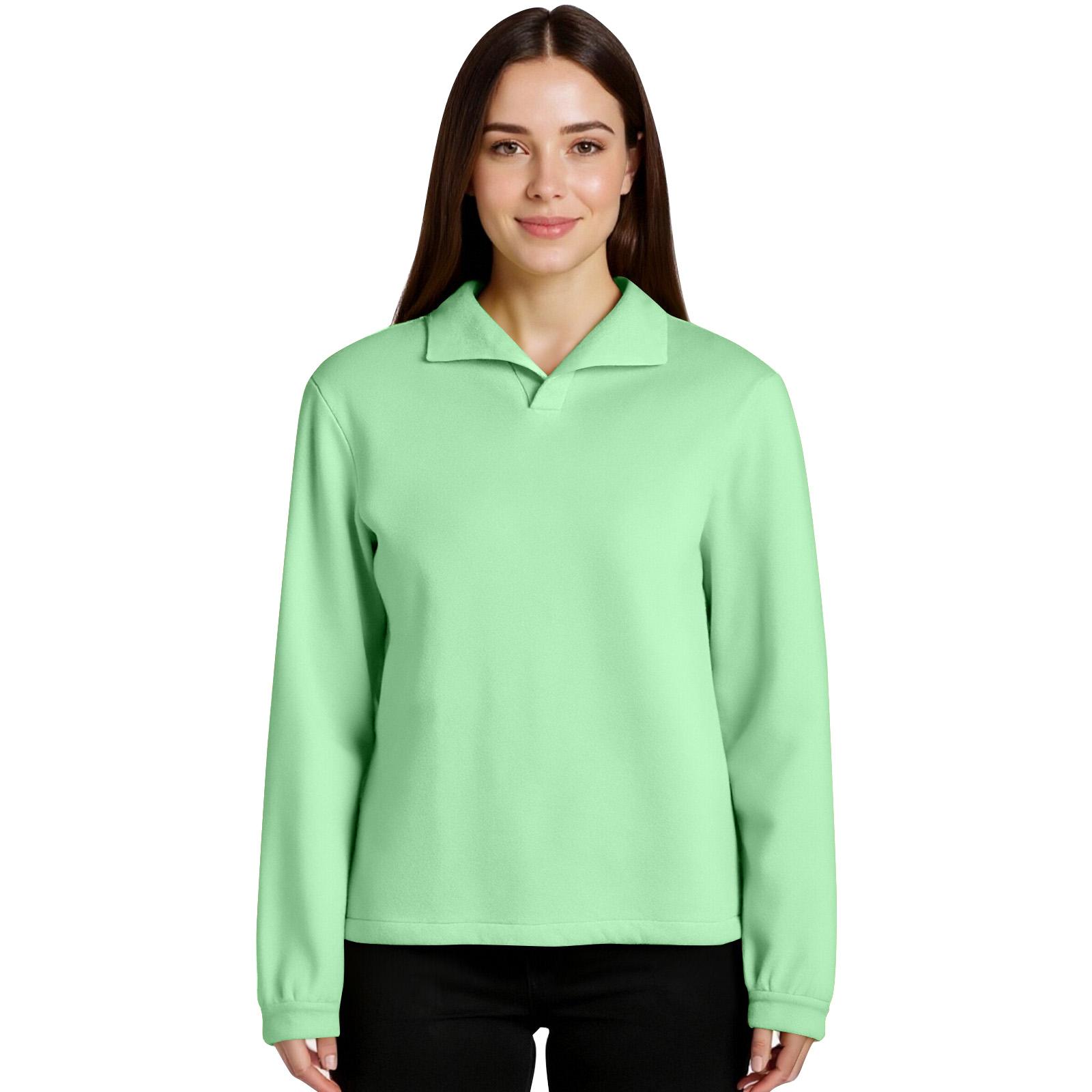 

Пуловер с воротником-стойкой, с длинным рукавом, топ, свитшот, унисекс XXL