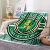 Sporting CP Print Flannel Blanket, High Quality Comfortable for All Seasons, Home Decor, Warmth and Comfort, Perfect for Christmas Gifts