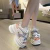 Ladies Retro Platform Open-toed Sandals