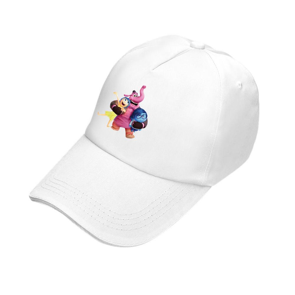 

Inside Out Breathable Baseball Hat Cotton Sun Protection Anime Summer Fandom StyleDD