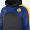 Nike Golden State Warriors Starting 5 Color Block Hoodie Men Tops Black FD8735-010