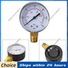 50mm 0-15 PSI Low Pressure Gauge 1/4 BSPT Bottom Mount Manometer Air Pressure Gauge for Water Air ATV Tire Gas Pressure Test