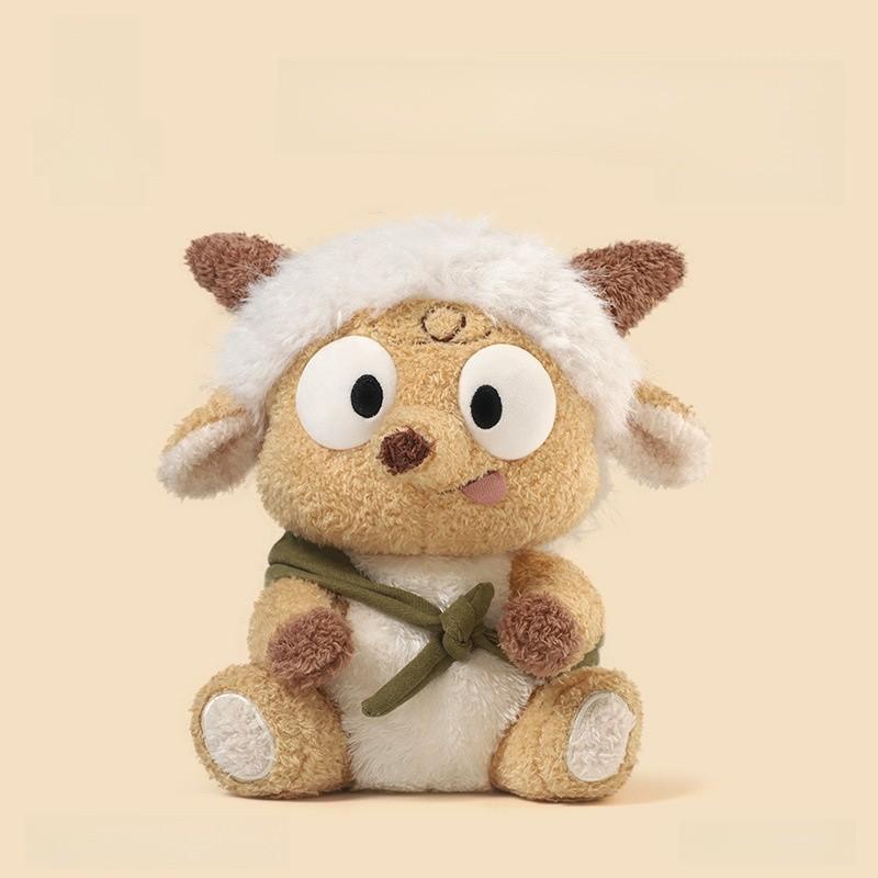 Sheep Pig Wolf Fox Lion Penguin Plush Toy Cute Animal Pillow For Kids Girls Boys Sleep Companion Gift