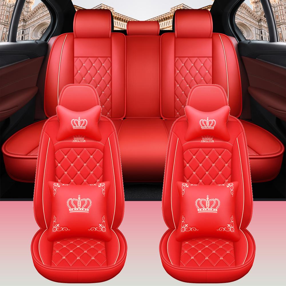 Deluxe PU ādas kroņa izšuvuma 5
