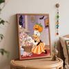 Disney Daisy Duck Pumpkin Candy Handmade Diy Oil Painting Digital Painting Kit Home Living Room Entrance Decoration Hanging Painting