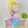 Hydrangea Artificial Flowers 29.13" Real Touch Faux Hydrangea with Long Stems for Home Office Decor Wedding Party Centerpieces Floral