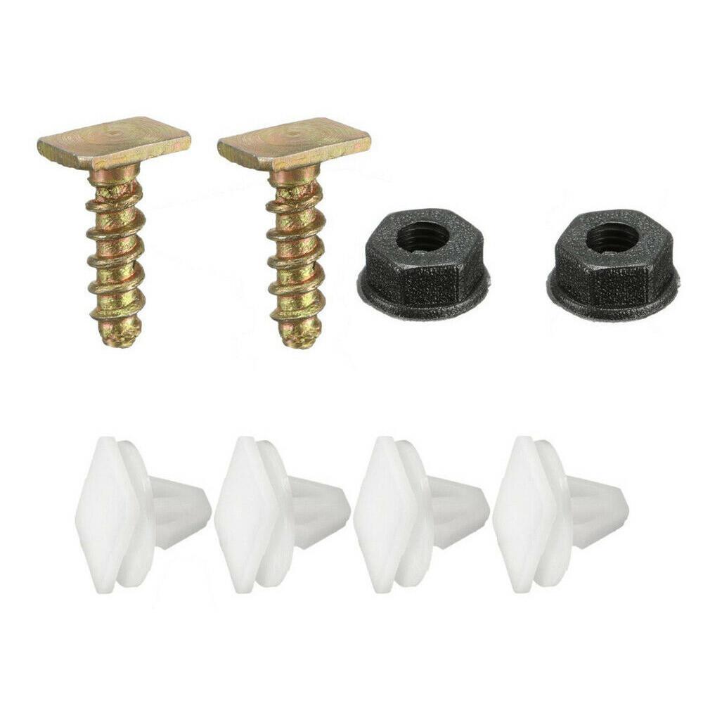 Front Trim Fastener Clips Nut Plastic Screw Set Wheel