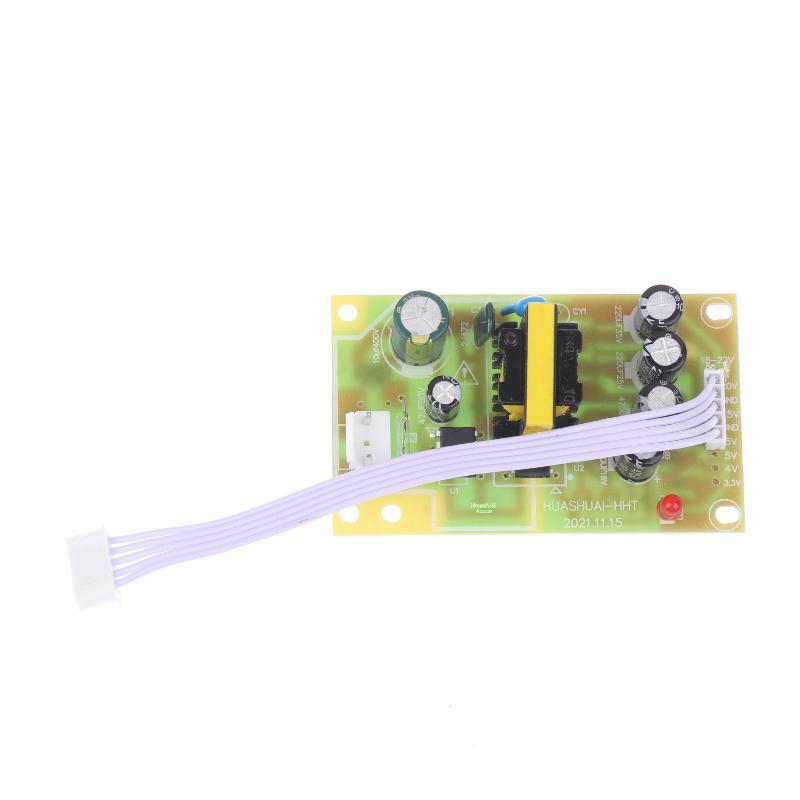 Universal 3.3V 4V 5V 15V 22V Dvb 5-Wire Receiver Power Board Module Third-Generation Plug-In Card Tv Set-Top Box Power Board