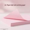 Light Pink A4 Copy Paper 75g – Ideal for Printing, Office Use, and Origami