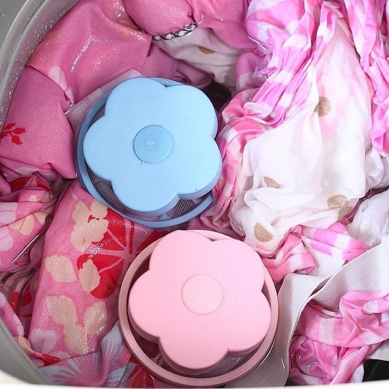 Filter Bag Mesh Filtering Hair Removal Device Wool Floating Washer Cleaning Need Laundry Balls & Discs