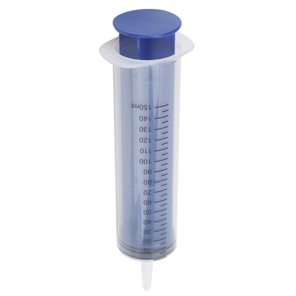Large Diameter Plastic Syringe with Tube Catheter Measuring Disposable Tool 150ML