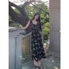 French Retro Floral Dress Women's Summer 2026 New Flying Sleeves Design Feeling Waist and Thin A-shaped Long Dress