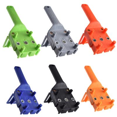 Perforatore per lavorazione del legno localizzatore di connessione per foratura piastra di legno perforatore portatile tenone tondo in legno set di attrezzi fai-da-te per lavorazione del legno