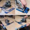 BHBL Circular Saw Edge Guide Position Cutting Wood Board Tool with Scale Wood Cutting Positioning Tool