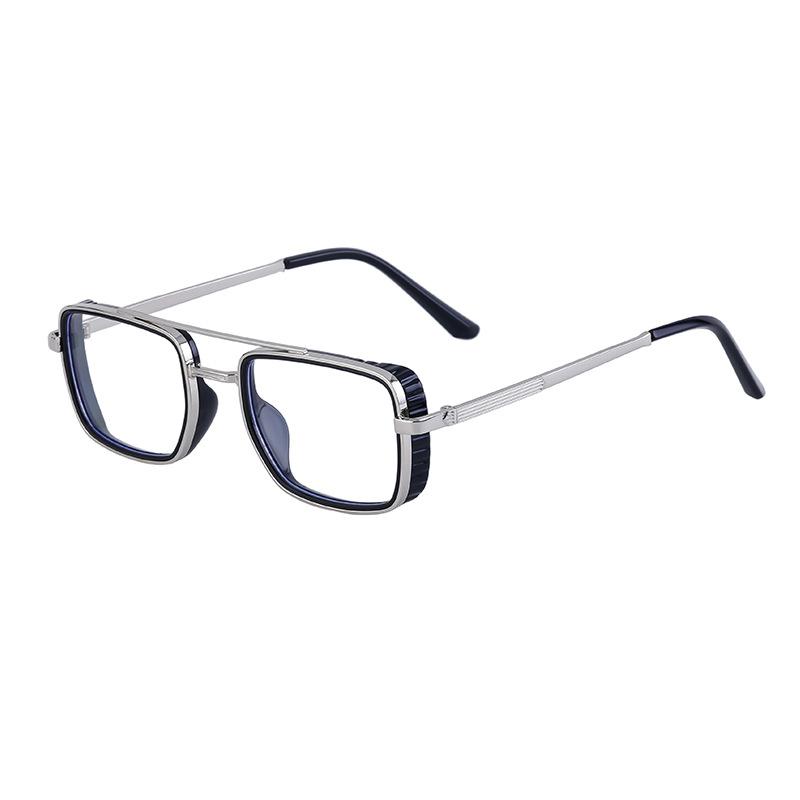 JYL TS Men s Square Driving - Retro Punk Full-Frame Sun-Protective SX-S2566 c-843 снег