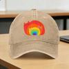 Gay Rainbow Cats in Cats LGBT Flag Pride Month Sun Baseball Cap  Unisex Men Print Hip Hop Hats Summer Cool Sports Baseball Caps