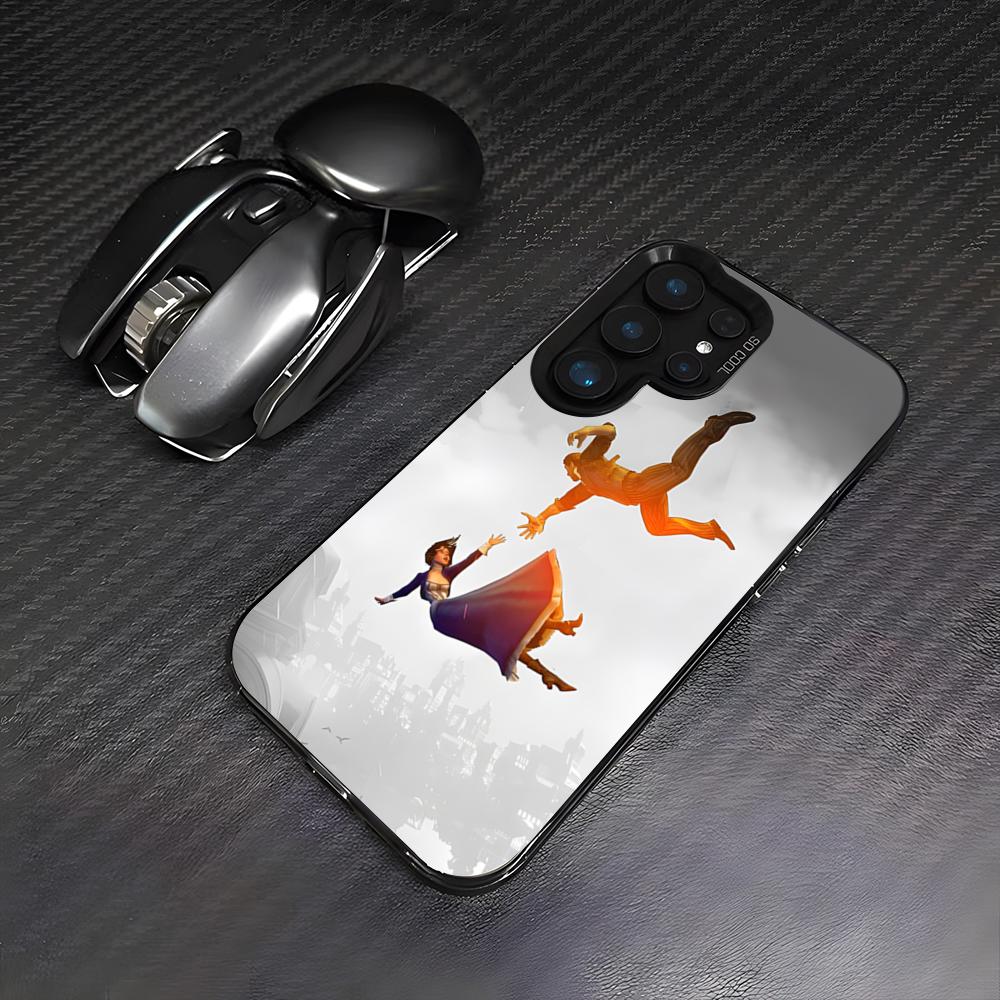 Game B-BioShock Phone Case For Samsung S26 S25 Plus S20 S20 Plus S22 Ultra S23 FE S21 Plus S21 Ultra Colorful Cover
