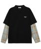 FDR Double Layer Long Sleeve Pk Tee Black