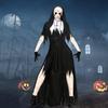 Ldies Dress Up Nun Mgicl Hlloween Cosply Costume Outfit