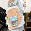 2025 New Model, Cute College for Junior High School Students, Japanese Large-capacity Simple Casual Backpack, College Student Schoolbag for Women