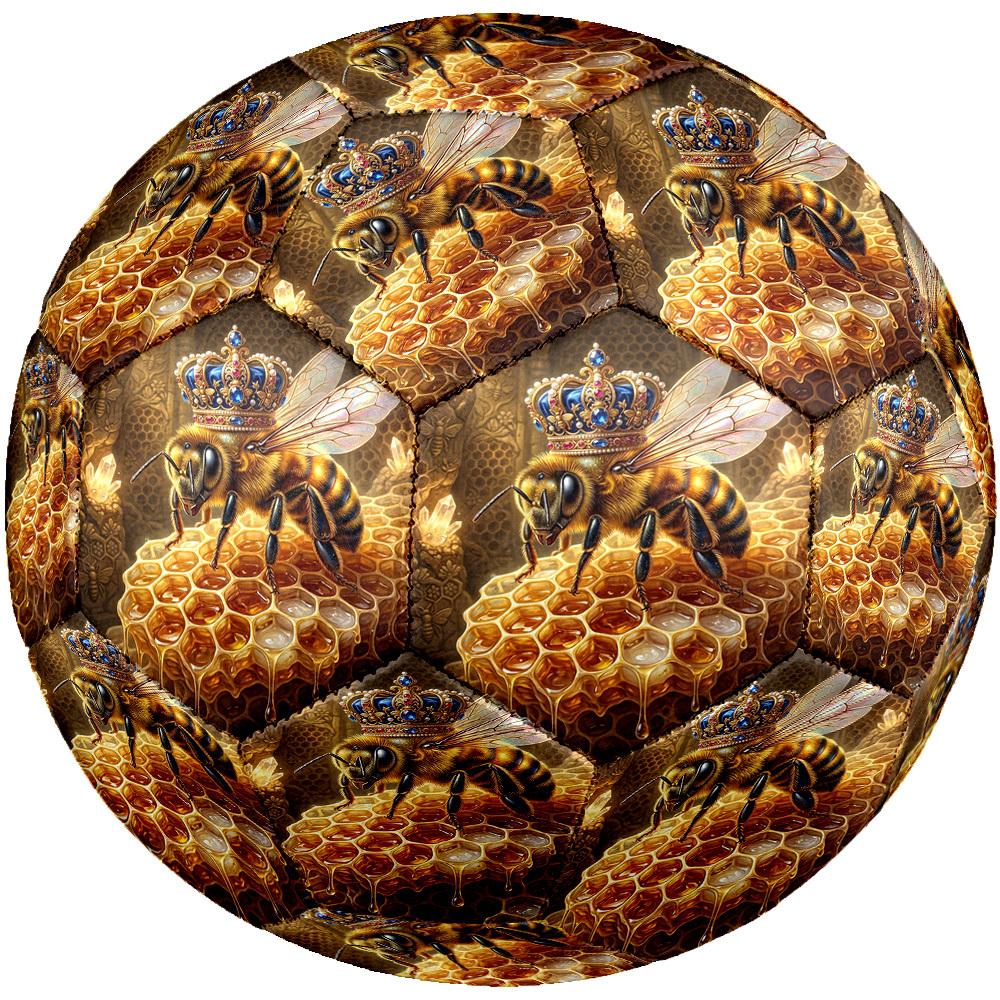 1pc Royal Honeycomb Size 5 Soccer Ball Professional Match Training Football Indoor &Outdoor Sports Ball Training Ball Lightweight Durable y51