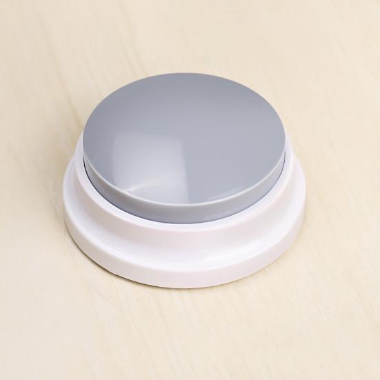 Pulsante per Addestramento Cani Pulsante Registrazione Vocale Buzzer per Addestramento Animali Domestici Registrazione e Riproduzione Seconda Volta Pulsante di Comunicazione Interattiva per Gatti e Cani