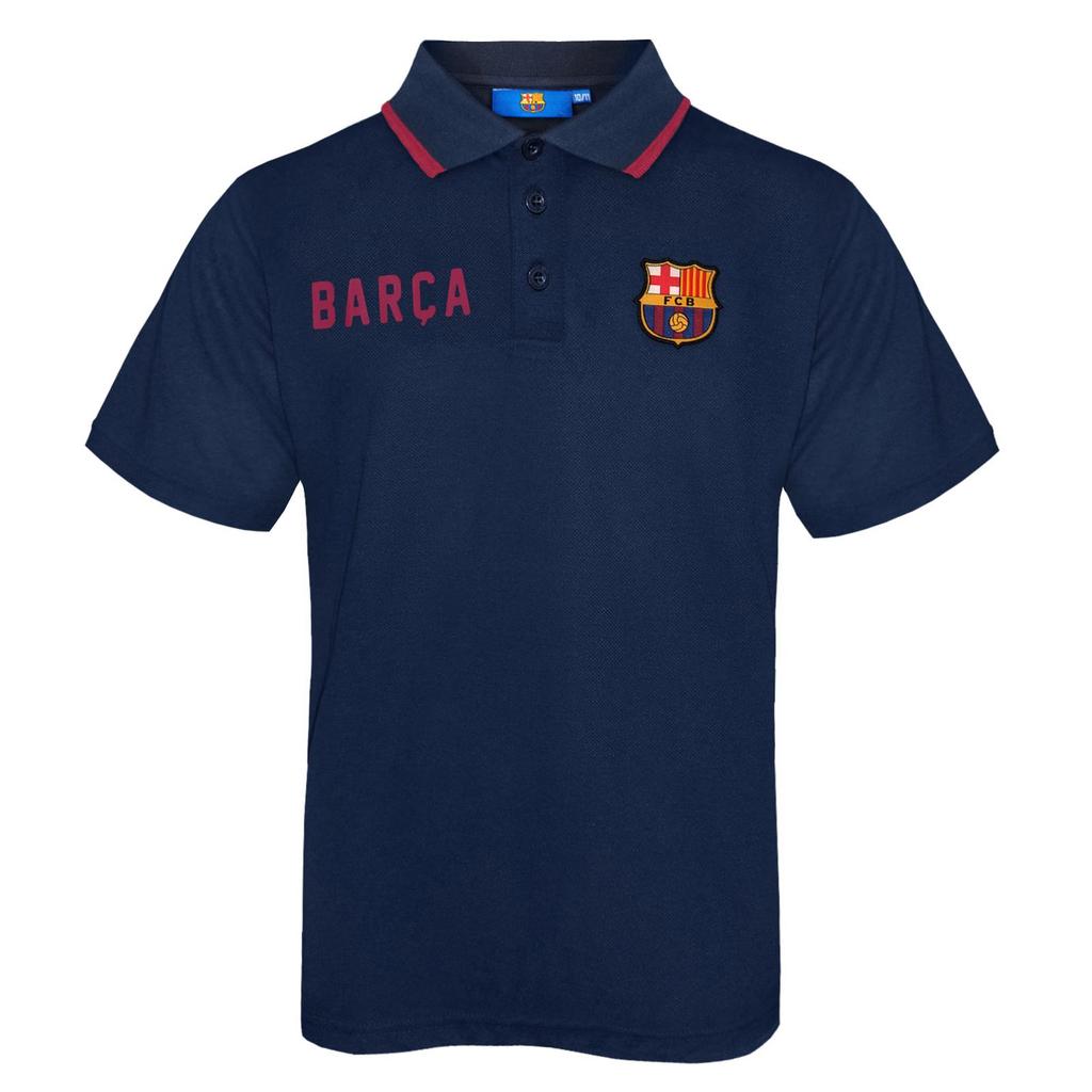 FC Barcelona Boys Crest Polo Shirt