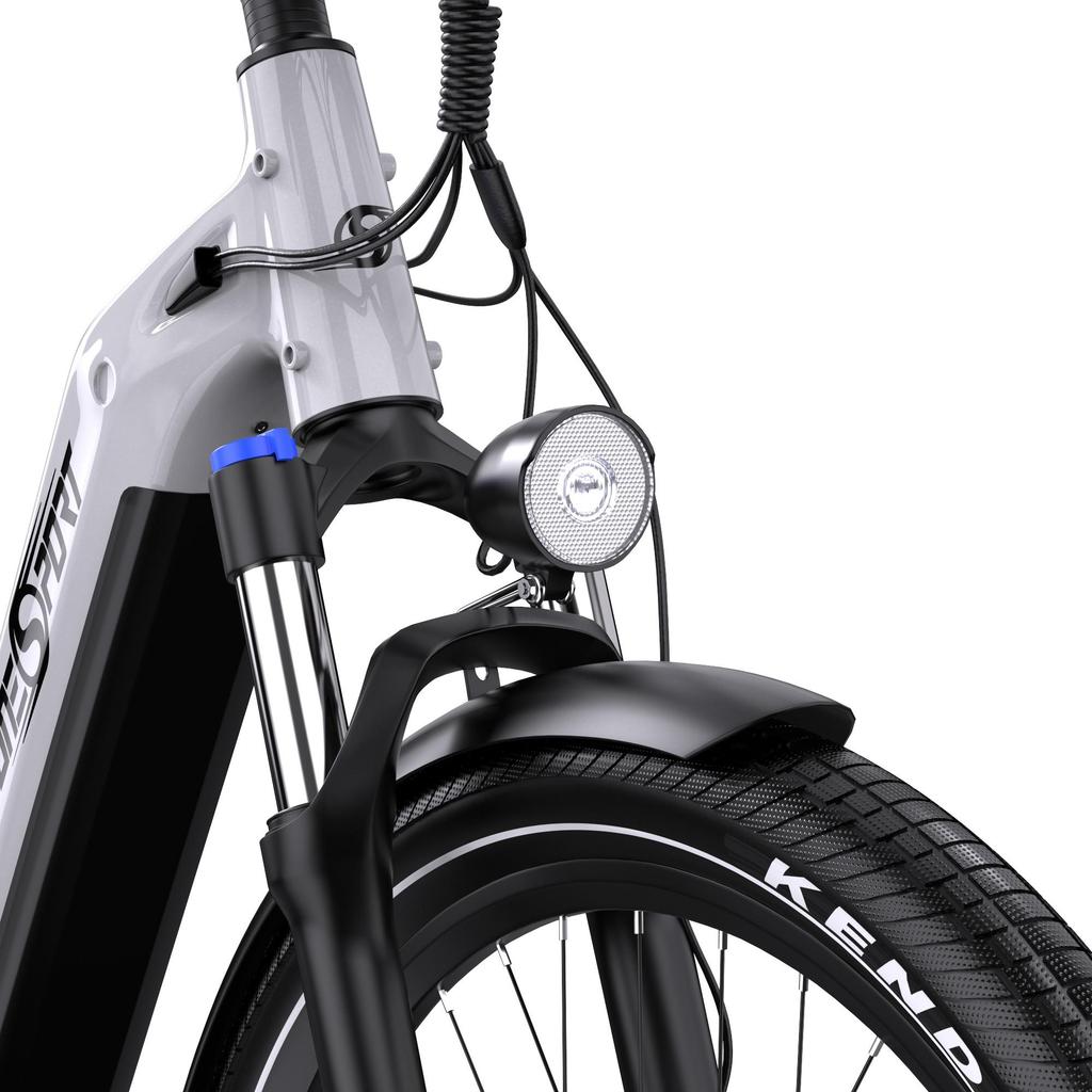 ONESPORT OT05 Electric Bike - 250W Motor, 120km Range, 27.5" Wheels, Shimano 7-Speed, Torque Sensor, IPX5 Waterproof"