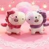 1 Peça Acessórios para Pendurar Mochila Nova Boneca de Pelúcia Mascote do Ano do Cavalo Pônei Pingente Brinquedo Presentes s Fofinho Recheado Fofo Abraçável Kawaii Conforto