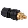 1Pcs 200A Binding Post M8 Thread 555 Type Brass Binding Post For Welding Machines Red Black Posts Terminal Blocks Power Supply