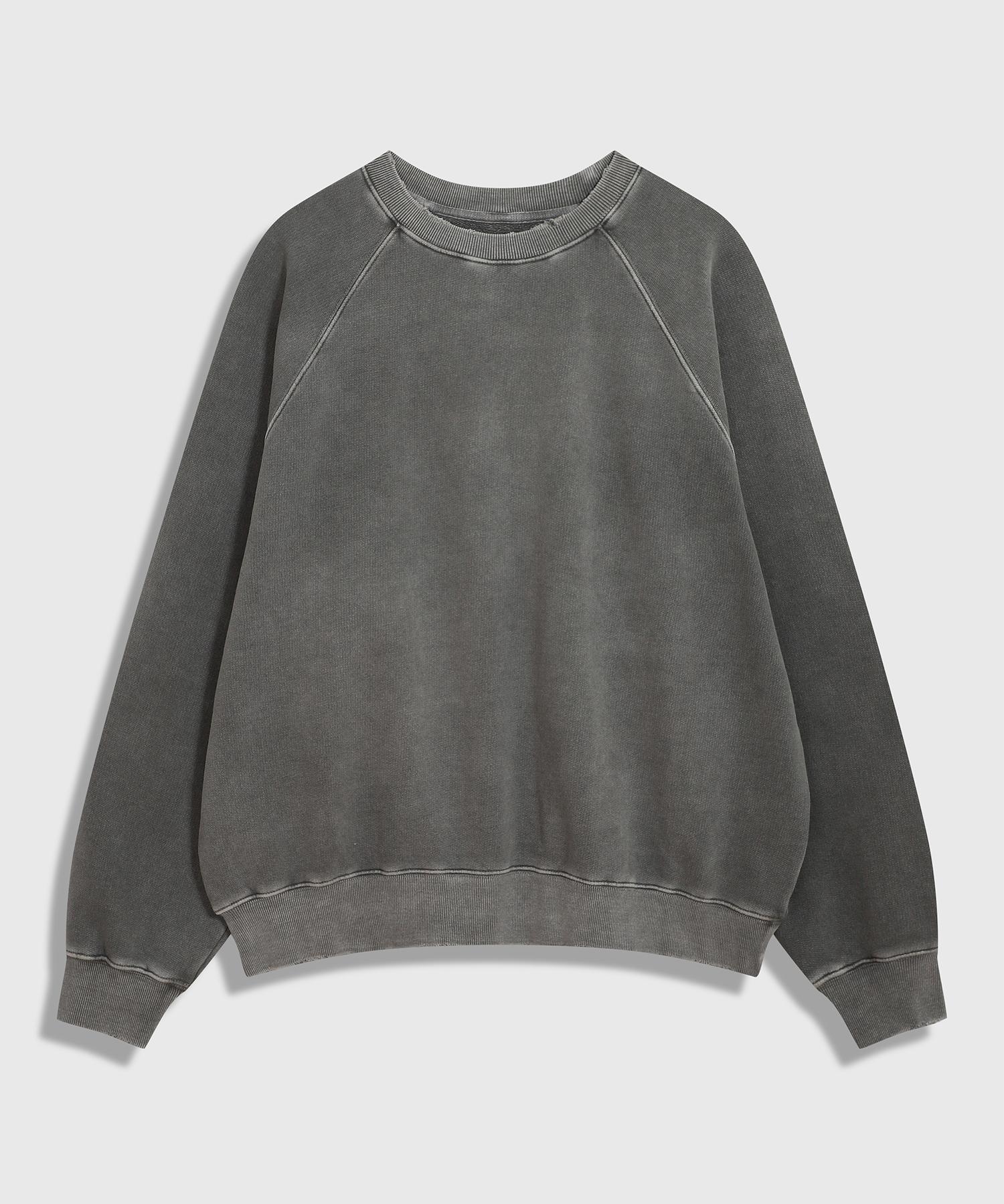 Свитшот с distressed-эффектом и рукавами реглан Pal Yuk D - Серый M