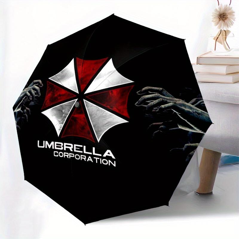 Umbrella Corporation Logo Aufkleber - Offizielles MerchandiseUmbrellaTragbarer 3-fach Kompakter Regenschirm für Damen & Herren Geschenk