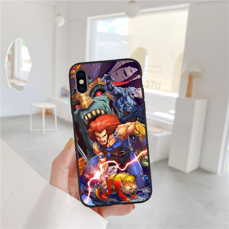 BF104 T-ThunderCats Soft Shell Phone Case for Samsung Galaxy S20 S21 S22 Ultra FE + Plus A21S A22 A24 A25 A26 A30 A30S A31