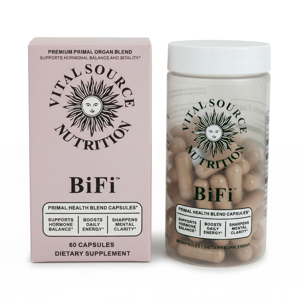 Beef Organ Blend 60 Capsules Daily Vitality Mental Clarity Energy Support