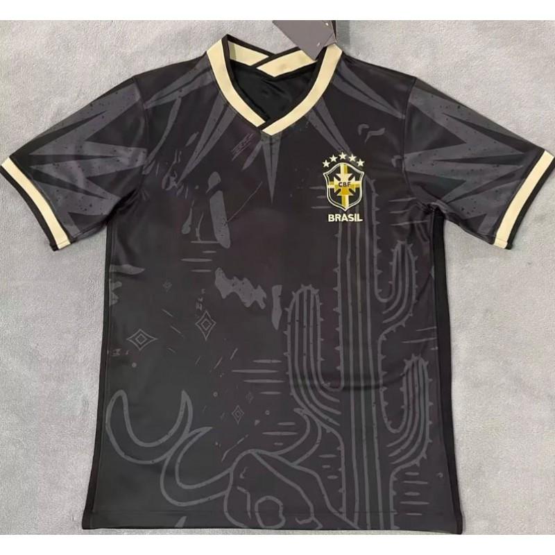 Maglia da Calcio Nazionale Brasiliana Neymar 10 Raphinha Edizione da Tifoso Manica Corta Uomo Donna Abbigliamento Sportivo