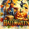Holiday Gift for Friends Halloween Static Sticker, Cartoon Candy Jar/Scarecrow Shape Window Clings, DIY Wall Decor PVC Removable Decorative