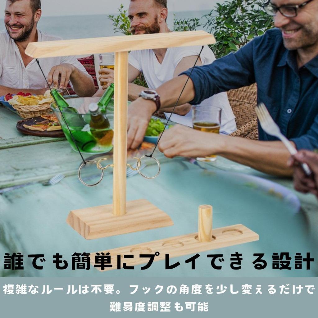 Ihr Aktions-Ringwurf-Schlachttisch Party-Ring-Reifen Reifen Hängendes Holzspiel, Spiel, Spiel, Spiel, Werfen, Spiel, Spiel,