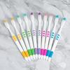10Pcs Packed Deep Cleaning Soft Bristle Bamboo Charcoal Black Hair Ultra-Fine Beauty Health Toothbrush Oral Cleaning Black White