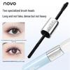 Novo Feather Lashes Double-Ended Waterproof Lengthening & Thickening Mascara for Long-Lasting, Smudge-Proof, Defined, Curled Lashes.