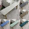 Thickened Long Bench Cushion Chair Mat Soft Seat Pat Non-Slip Canteen Courtyard Long Padded Wooden Bench Cushion Mat